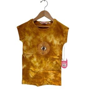 MUNSTER Golden Tie-Dye Eye T.Shirt Dress - size 3